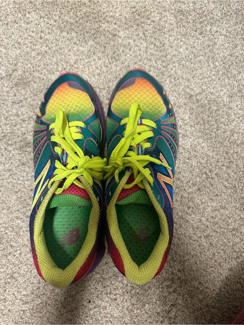 New Balance Women's Multicolor Athletic Sneakers - WR890RG Size 9